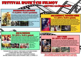 17.12.2018 – 21.1.2019 FESTIVAL RUSKÝCH FILMOV